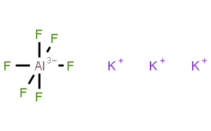 氟鋁酸鉀分子量檢測(cè)和性能影響